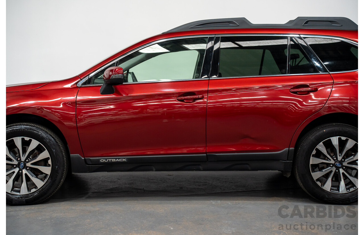 3/2015 Subaru Outback (AWD) 2.5i MY15 4d Wagon Venetian Red 2.5L