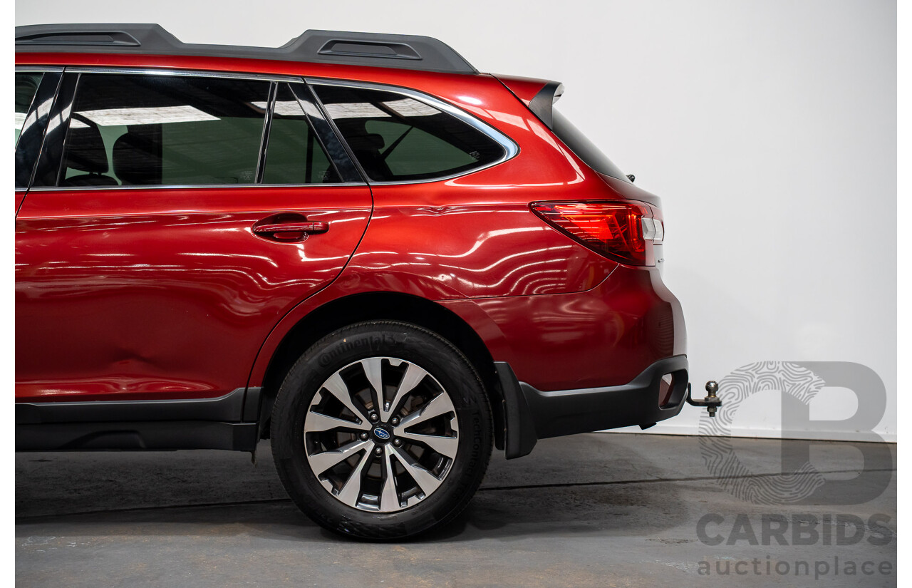3/2015 Subaru Outback (AWD) 2.5i MY15 4d Wagon Venetian Red 2.5L