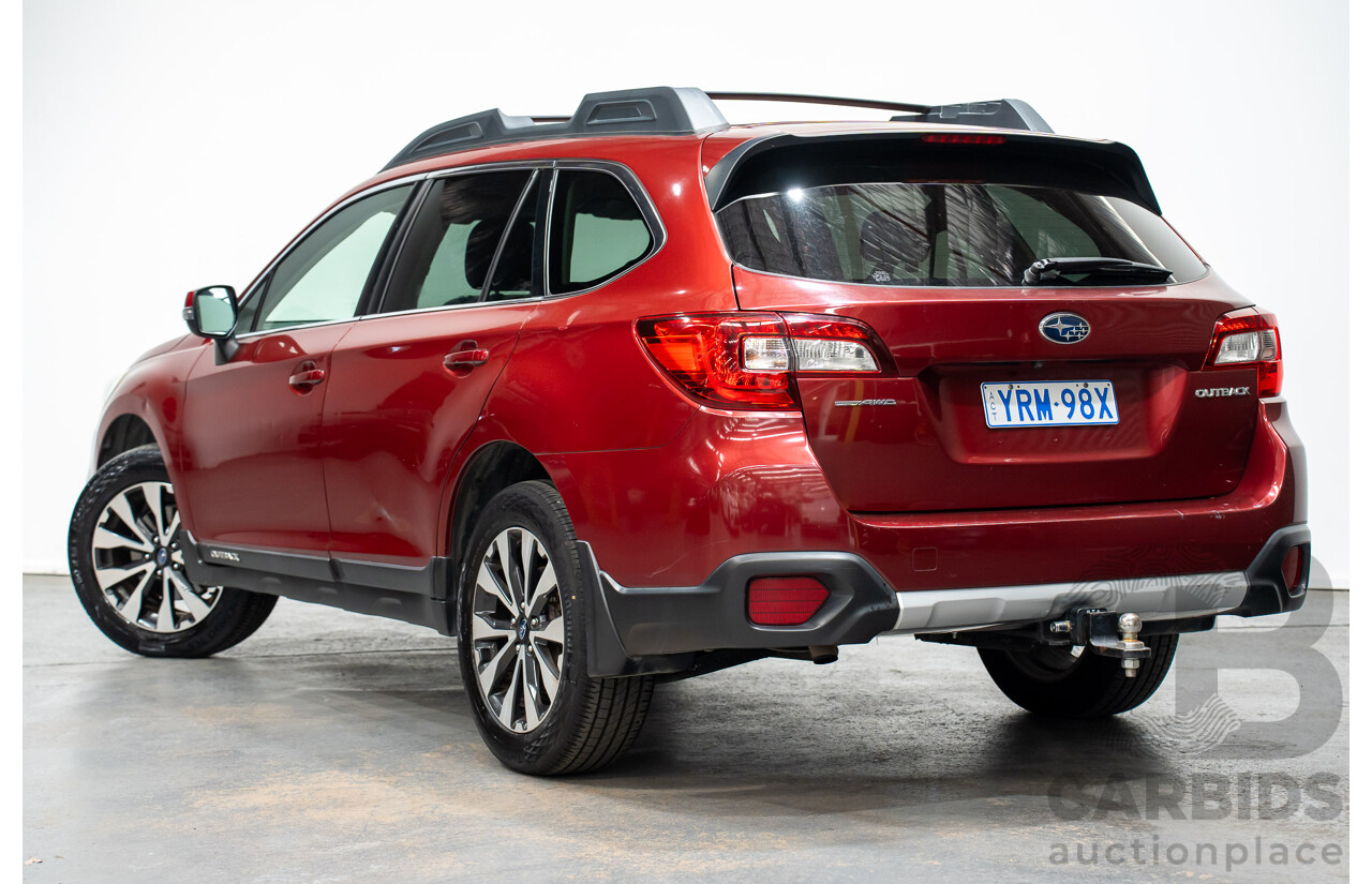3/2015 Subaru Outback (AWD) 2.5i MY15 4d Wagon Venetian Red 2.5L