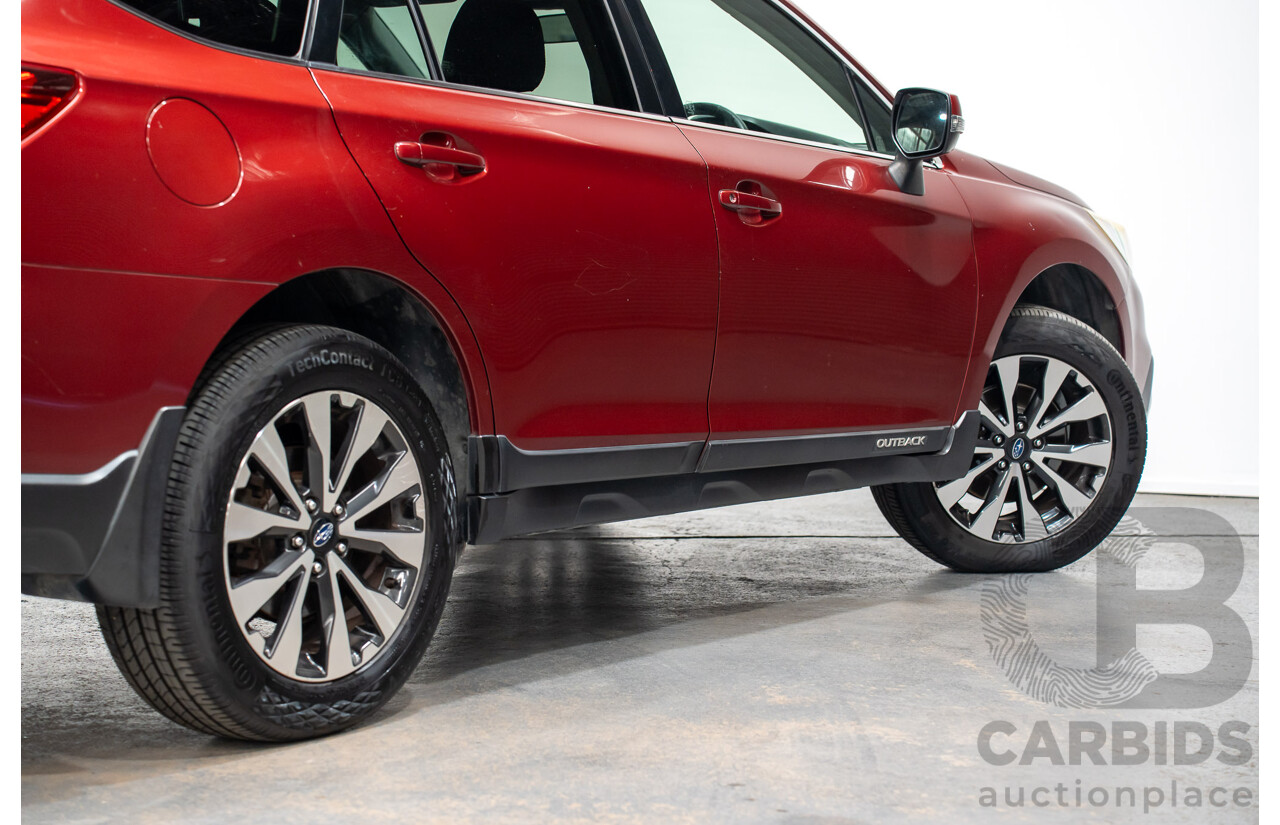 3/2015 Subaru Outback (AWD) 2.5i MY15 4d Wagon Venetian Red 2.5L