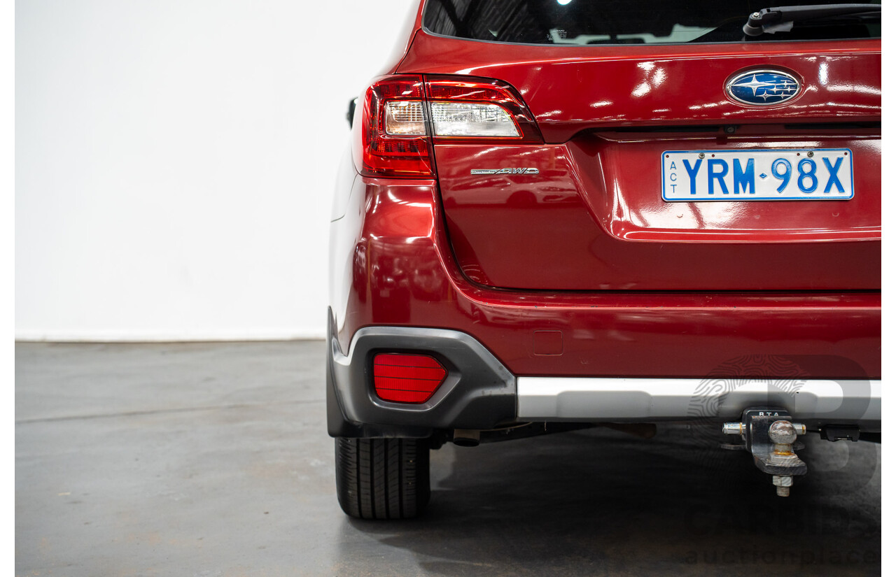3/2015 Subaru Outback (AWD) 2.5i MY15 4d Wagon Venetian Red 2.5L