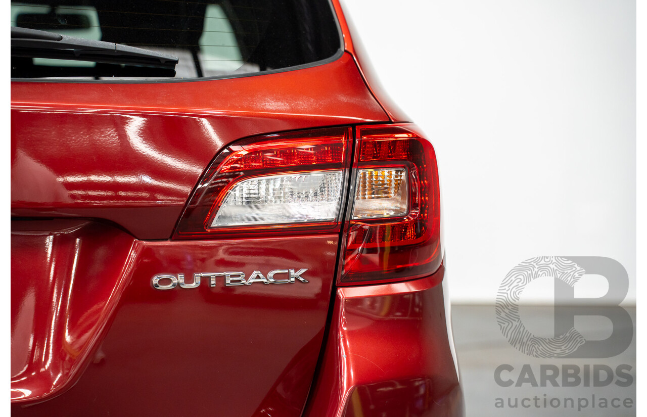 3/2015 Subaru Outback (AWD) 2.5i MY15 4d Wagon Venetian Red 2.5L
