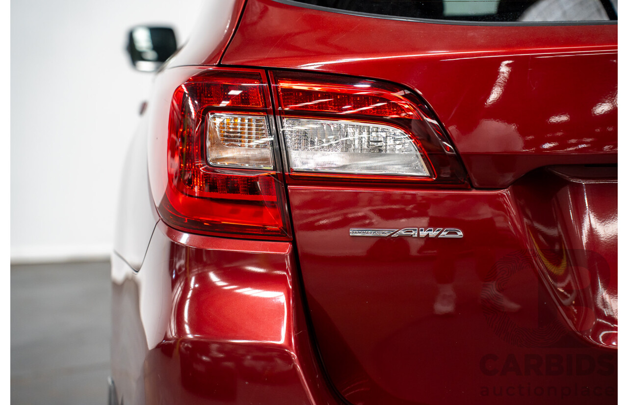 3/2015 Subaru Outback (AWD) 2.5i MY15 4d Wagon Venetian Red 2.5L