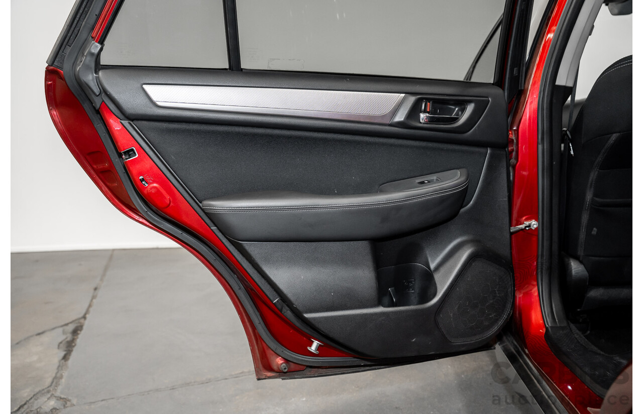 3/2015 Subaru Outback (AWD) 2.5i MY15 4d Wagon Venetian Red 2.5L