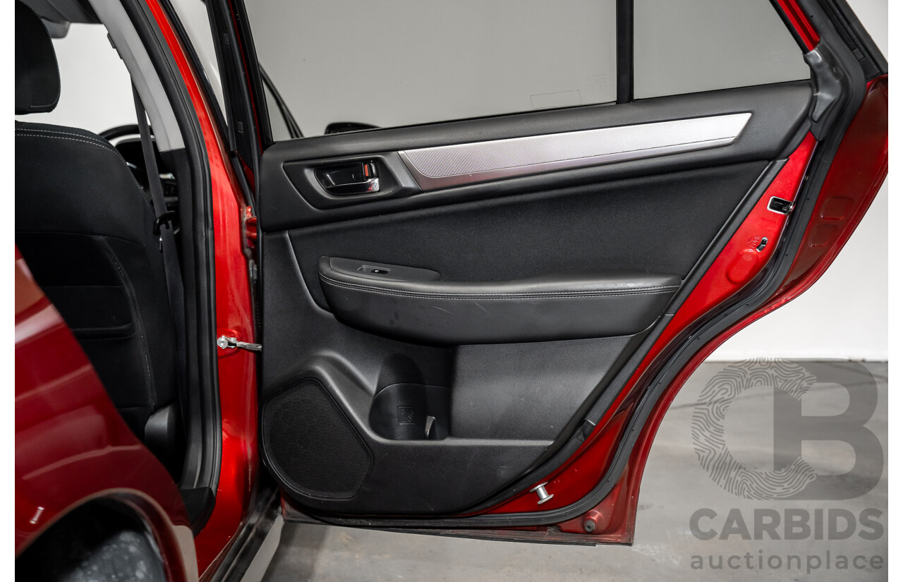 3/2015 Subaru Outback (AWD) 2.5i MY15 4d Wagon Venetian Red 2.5L