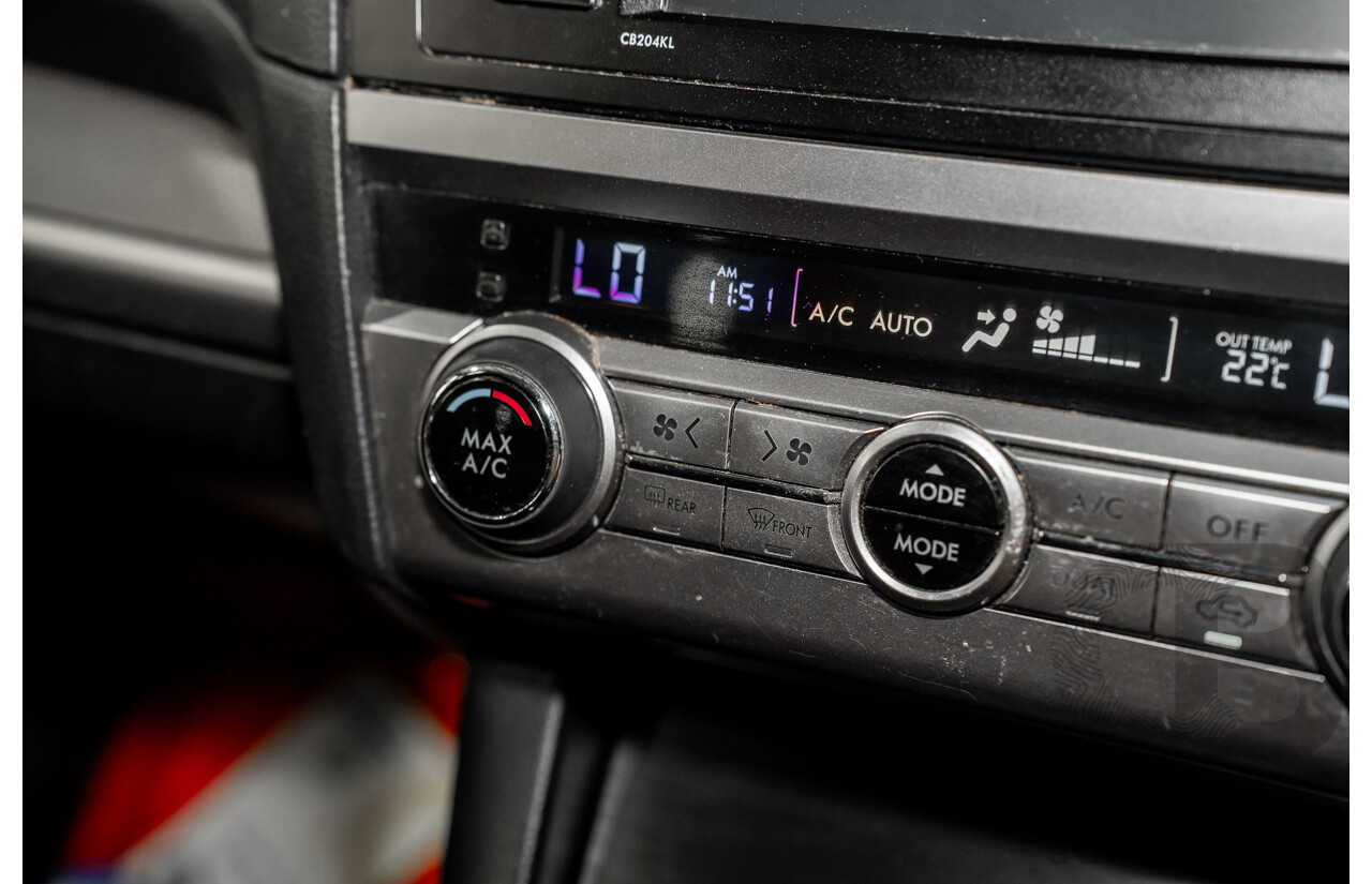 3/2015 Subaru Outback (AWD) 2.5i MY15 4d Wagon Venetian Red 2.5L