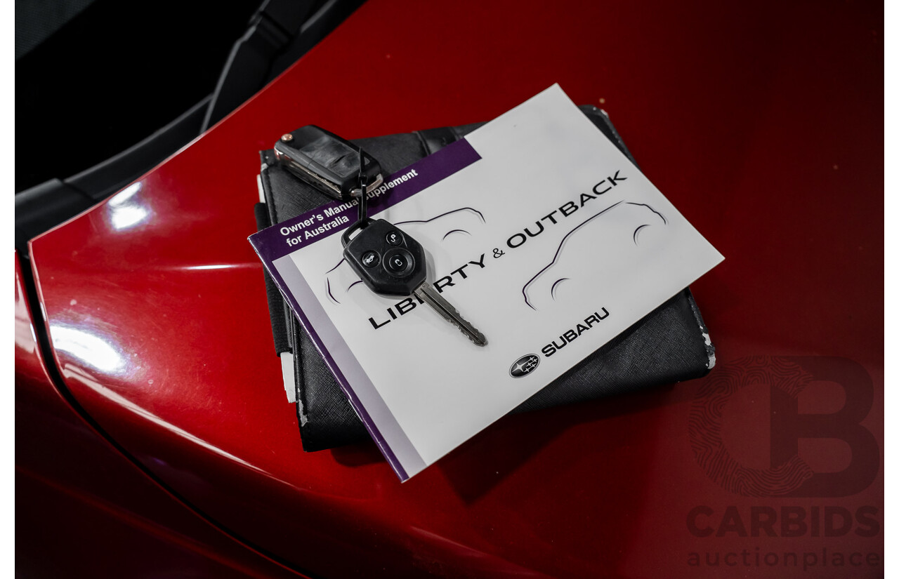 3/2015 Subaru Outback (AWD) 2.5i MY15 4d Wagon Venetian Red 2.5L