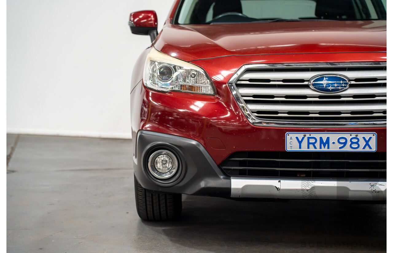 3/2015 Subaru Outback (AWD) 2.5i MY15 4d Wagon Venetian Red 2.5L