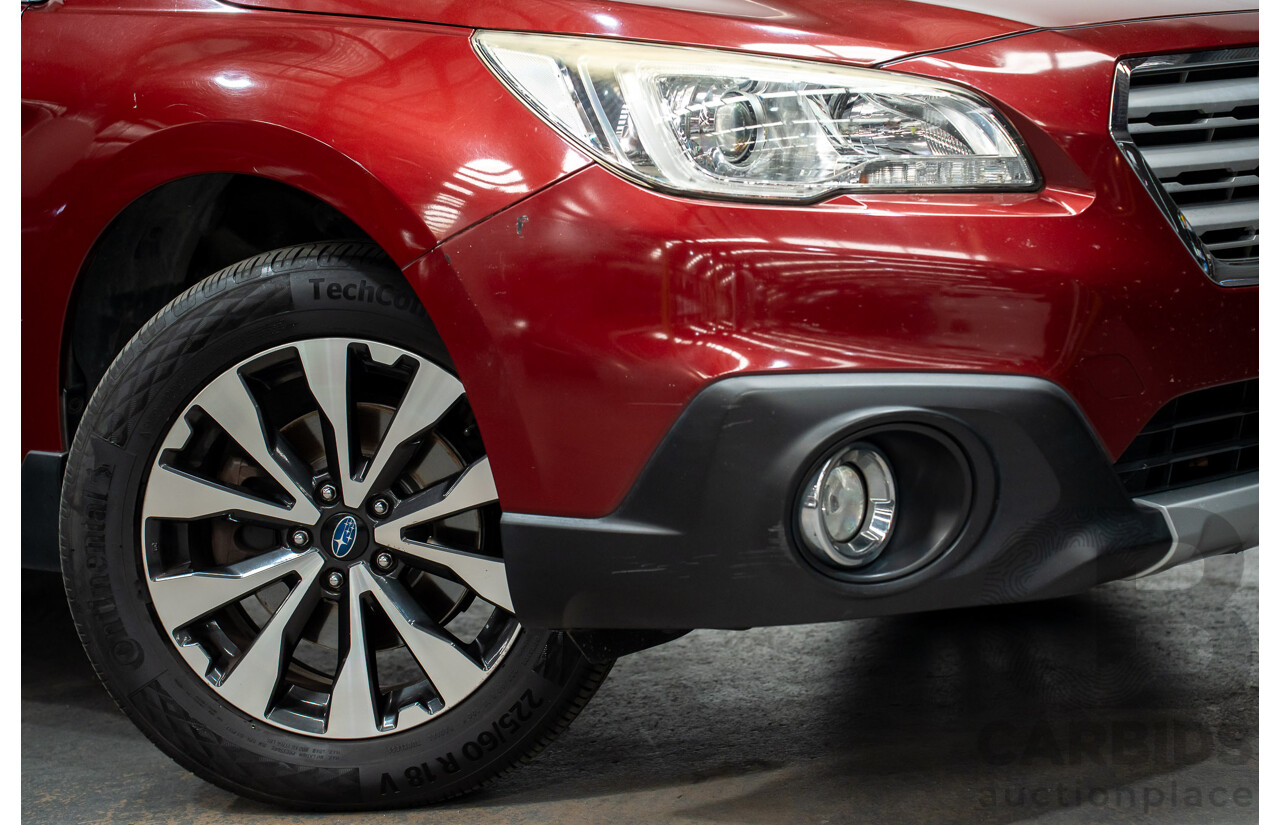 3/2015 Subaru Outback (AWD) 2.5i MY15 4d Wagon Venetian Red 2.5L