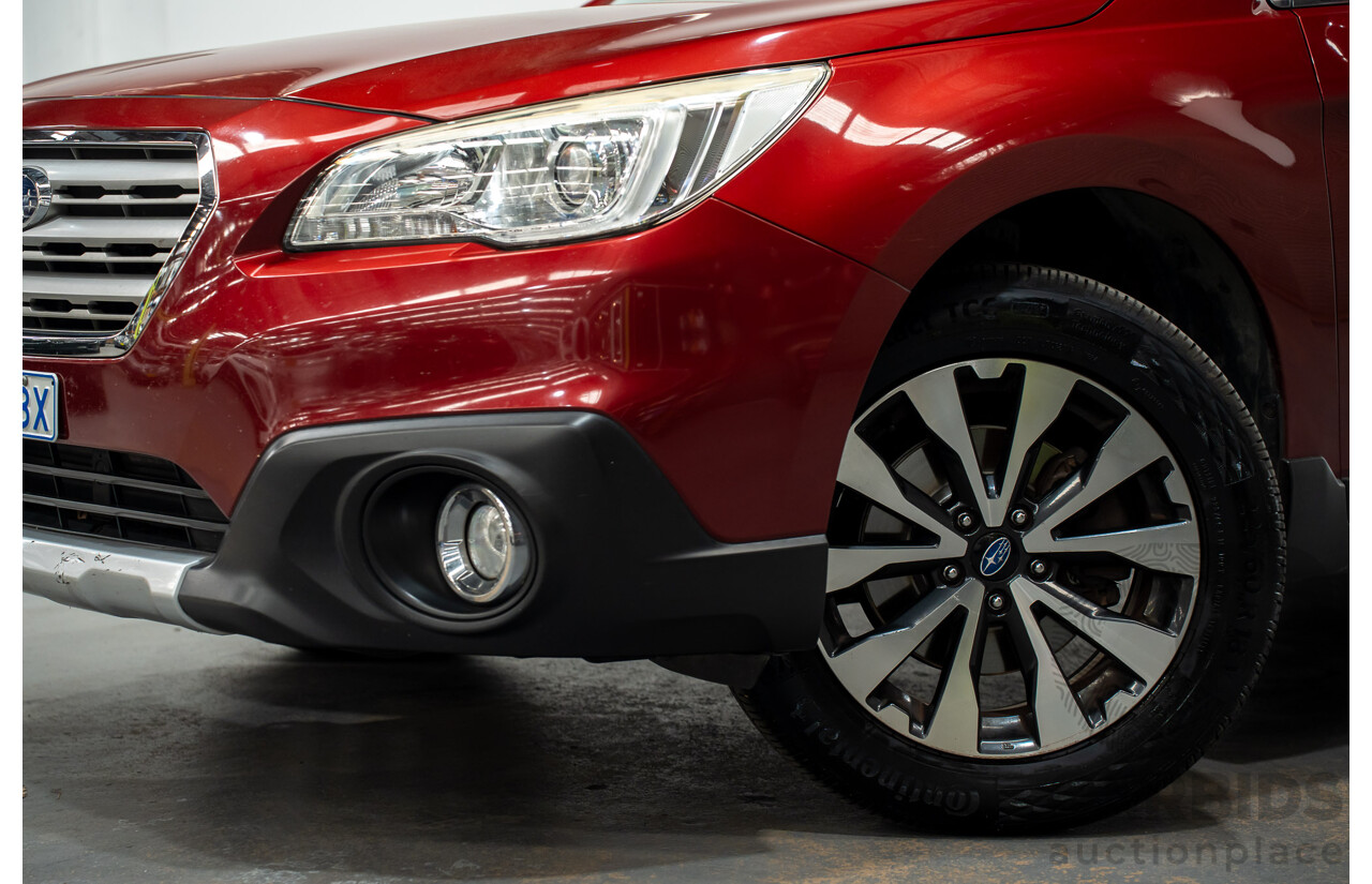 3/2015 Subaru Outback (AWD) 2.5i MY15 4d Wagon Venetian Red 2.5L