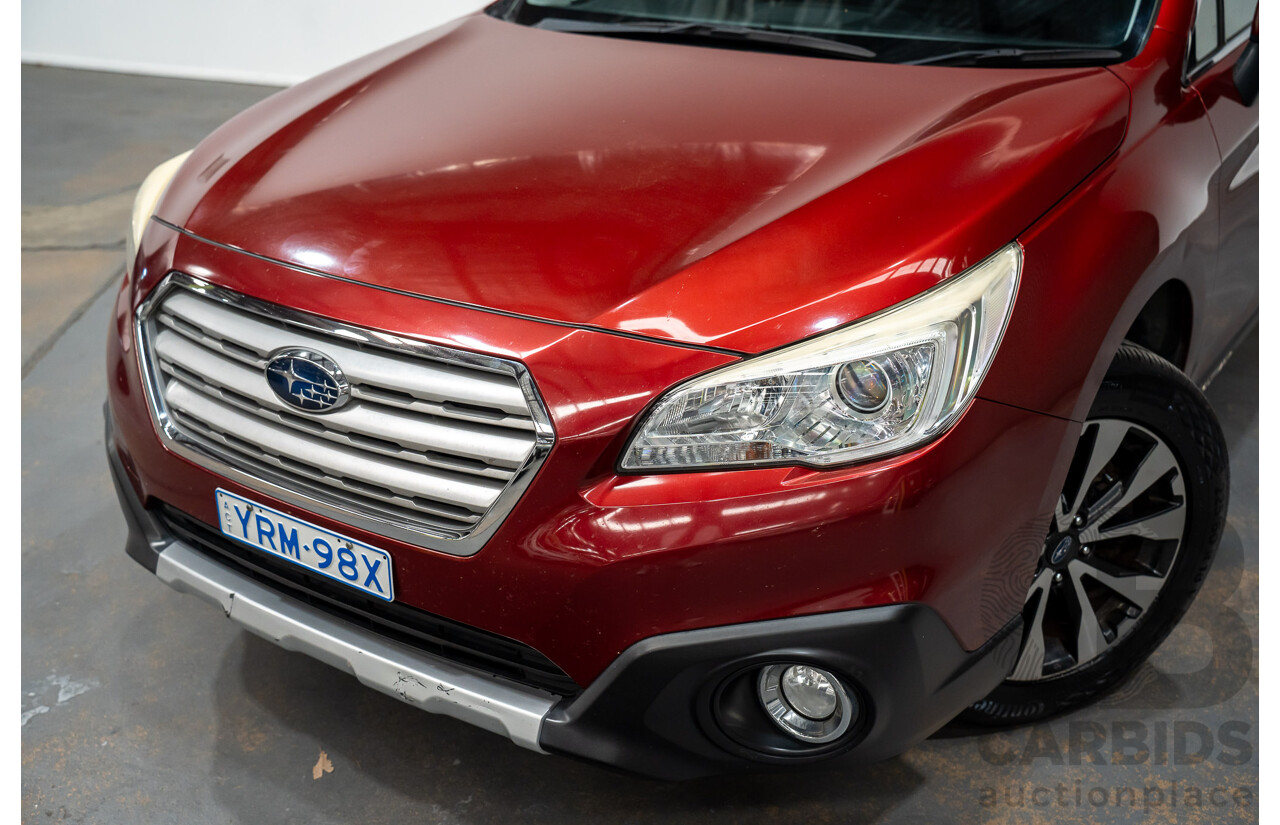 3/2015 Subaru Outback (AWD) 2.5i MY15 4d Wagon Venetian Red 2.5L
