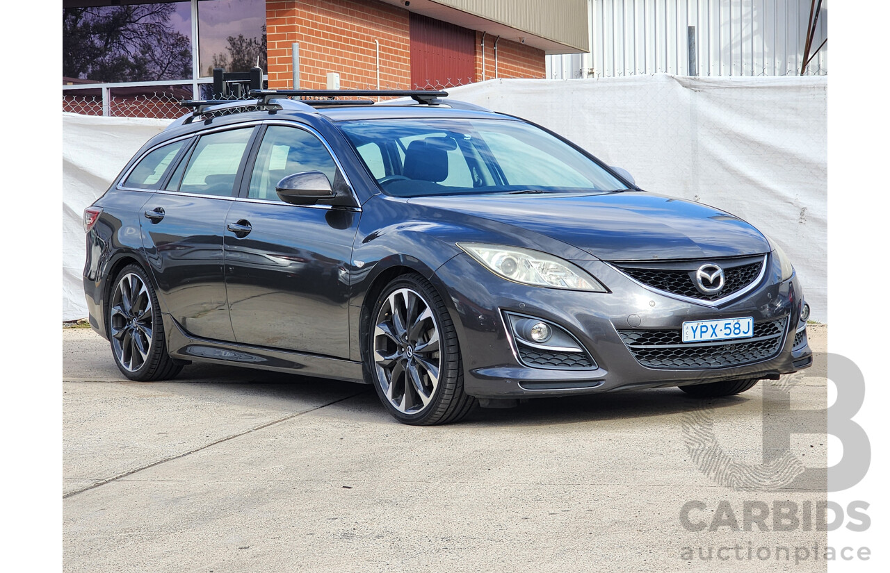 4/2012 Mazda Mazda6 Touring GH MY11 4d Wagon Grey 2.5L