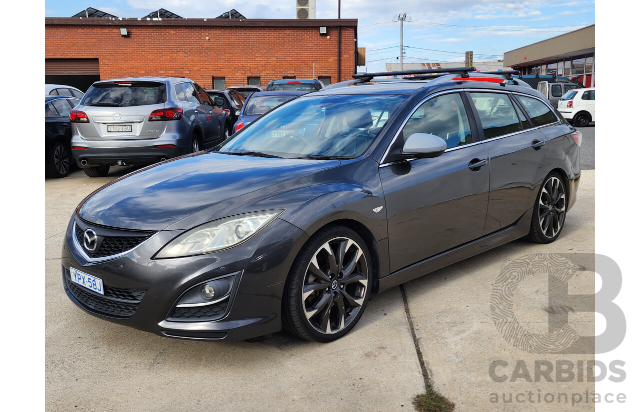 4/2012 Mazda Mazda6 Touring GH MY11 4d Wagon Grey 2.5L
