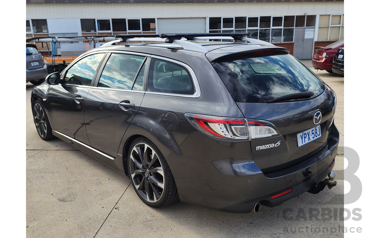 4/2012 Mazda Mazda6 Touring GH MY11 4d Wagon Grey 2.5L