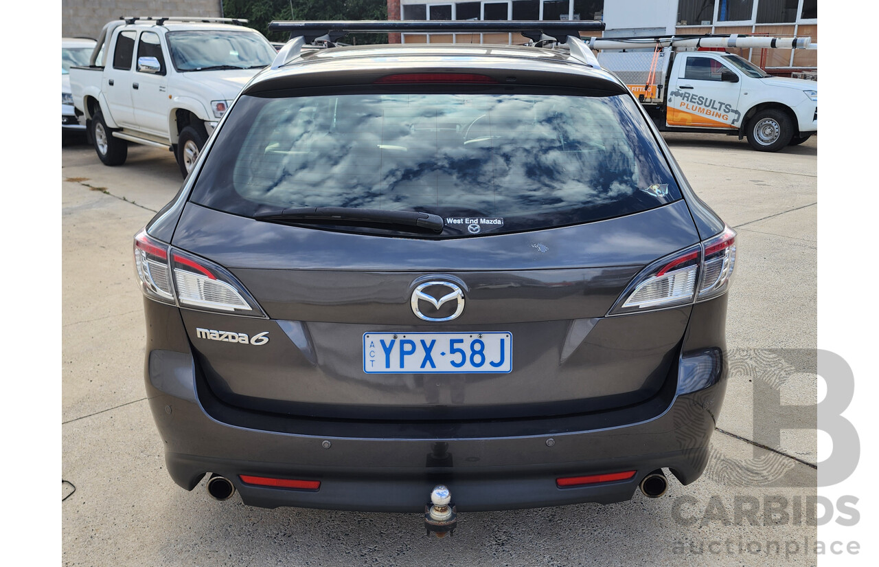 4/2012 Mazda Mazda6 Touring GH MY11 4d Wagon Grey 2.5L