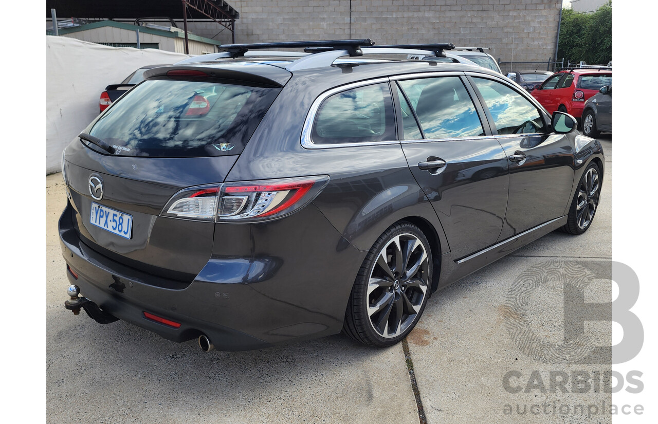 4/2012 Mazda Mazda6 Touring GH MY11 4d Wagon Grey 2.5L