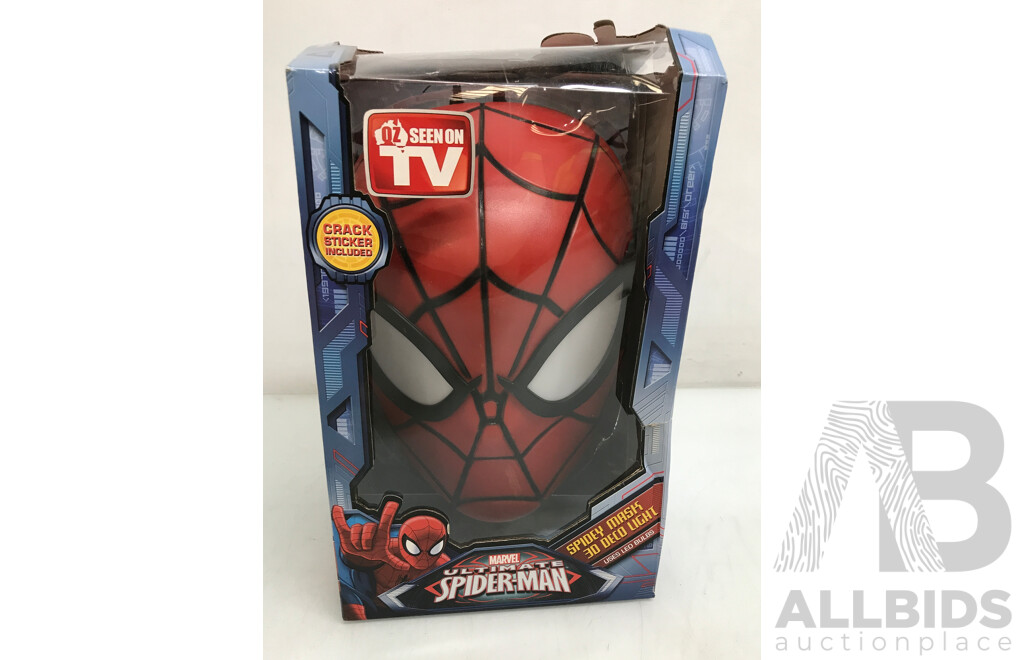 Marvel Ultimate Spider-Man 3D Deco Light Mask