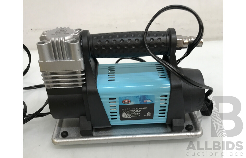 SCA 12V Thunder Tyre Inflator