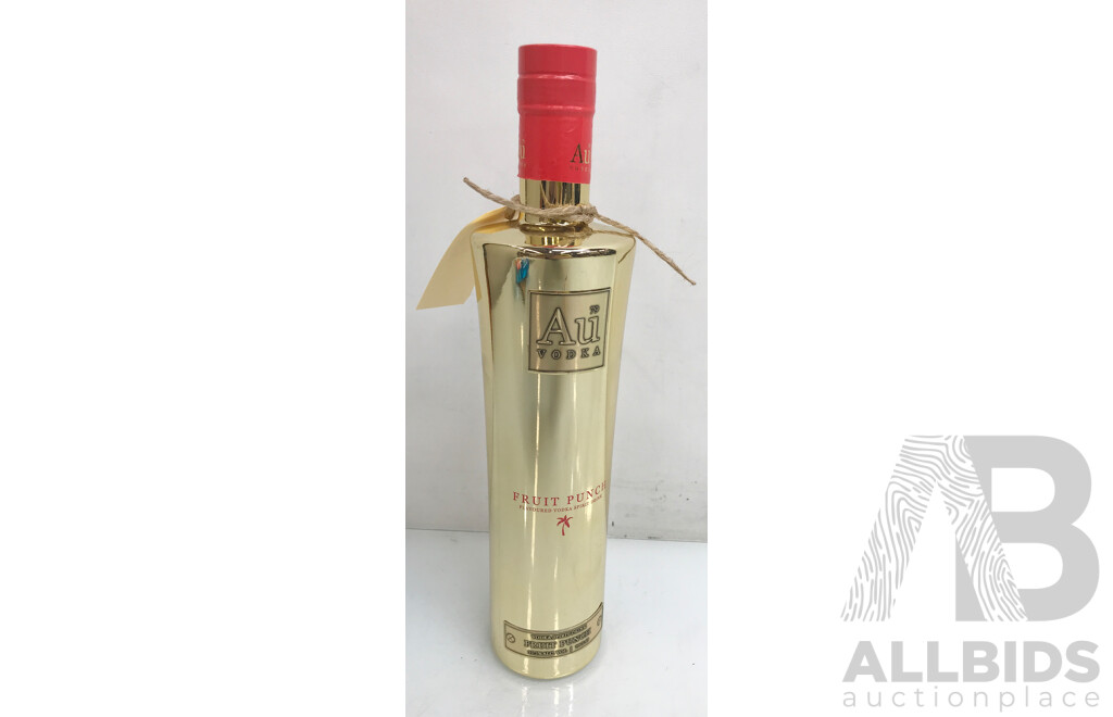 700ml Bottle of Au Vodka Fruit Punch