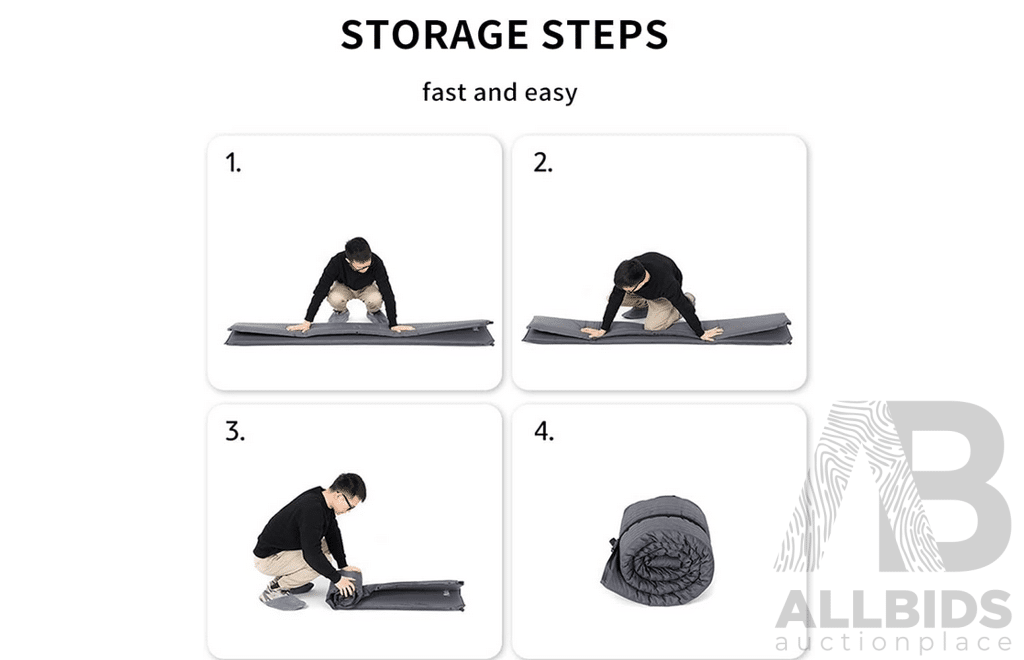 UCR Adventures - Ultralight Sleeping Mat Blue/grey - Lot of 4 - ORP $220