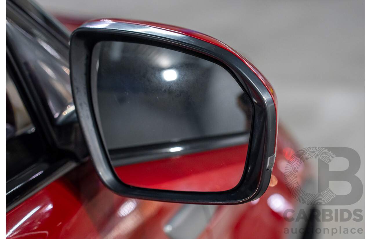 6/2013 Range Rover Evoque TD4 Pure LV MY13 5d Wagon Firenze Red Metallic/Santorini Black Roof Turbo Diesel 2.2L