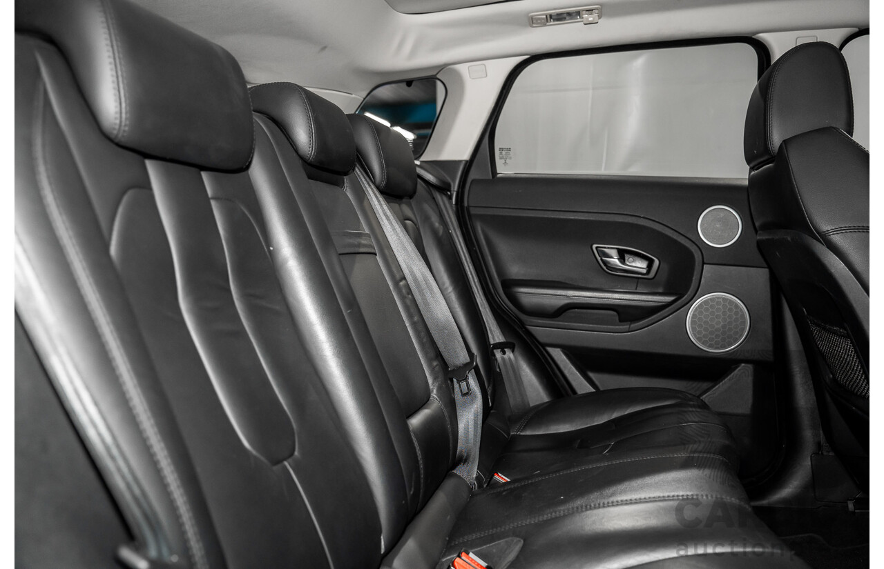 6/2013 Range Rover Evoque TD4 Pure LV MY13 5d Wagon Firenze Red Metallic/Santorini Black Roof Turbo Diesel 2.2L