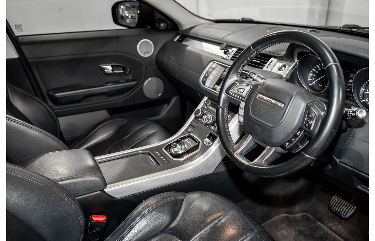 6/2013 Range Rover Evoque TD4 Pure LV MY13 5d Wagon Firenze Red Metallic/Santorini Black Roof Turbo Diesel 2.2L