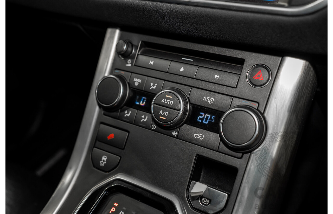 6/2013 Range Rover Evoque TD4 Pure LV MY13 5d Wagon Firenze Red Metallic/Santorini Black Roof Turbo Diesel 2.2L