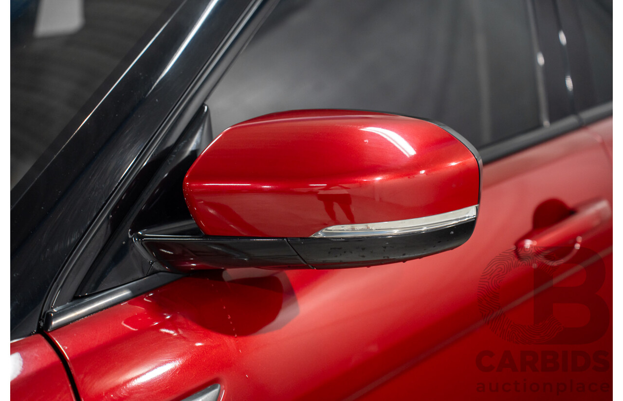 6/2013 Range Rover Evoque TD4 Pure LV MY13 5d Wagon Firenze Red Metallic/Santorini Black Roof Turbo Diesel 2.2L