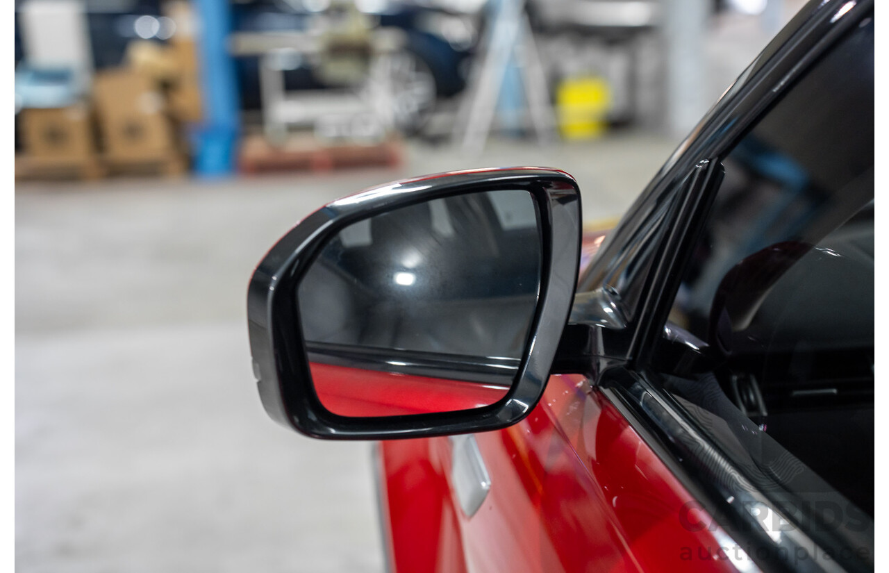 6/2013 Range Rover Evoque TD4 Pure LV MY13 5d Wagon Firenze Red Metallic/Santorini Black Roof Turbo Diesel 2.2L