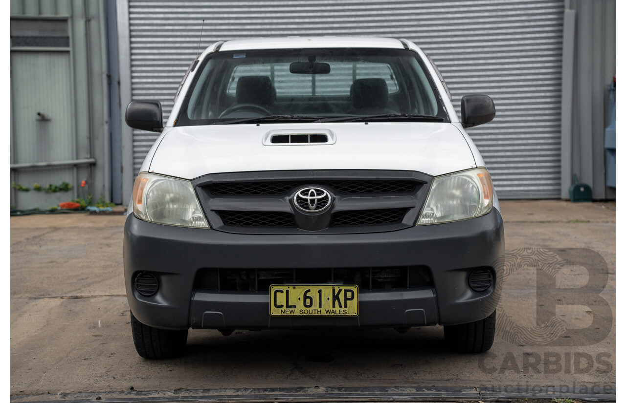 3/2005 Toyota Hilux LN147R Dual Cab P/Up Vanilla White Turbo Diesel 3.0L