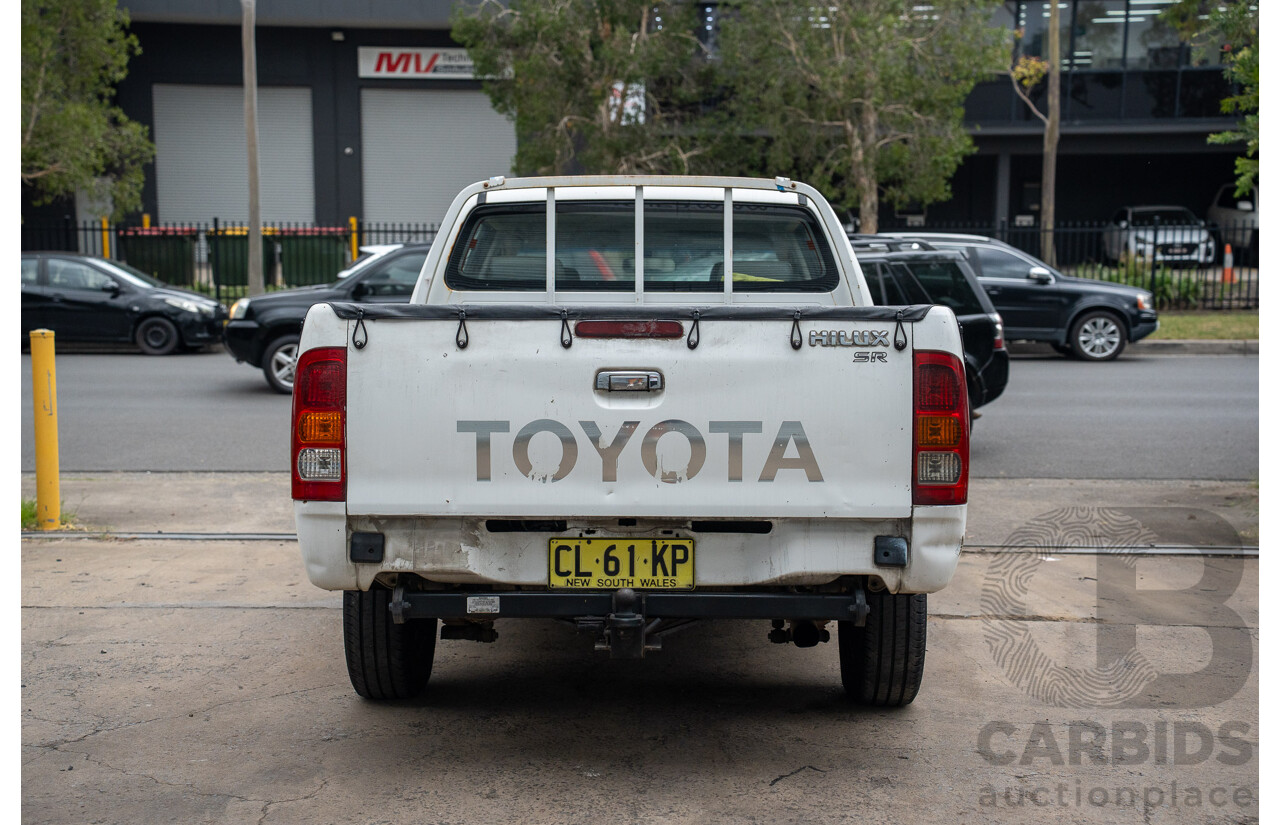 3/2005 Toyota Hilux LN147R Dual Cab P/Up Vanilla White Turbo Diesel 3.0L
