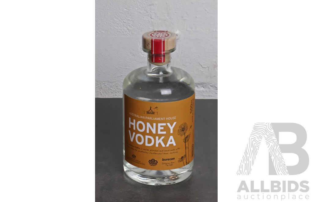 McHenry Distillery Australian Parliament House Honey Vodka