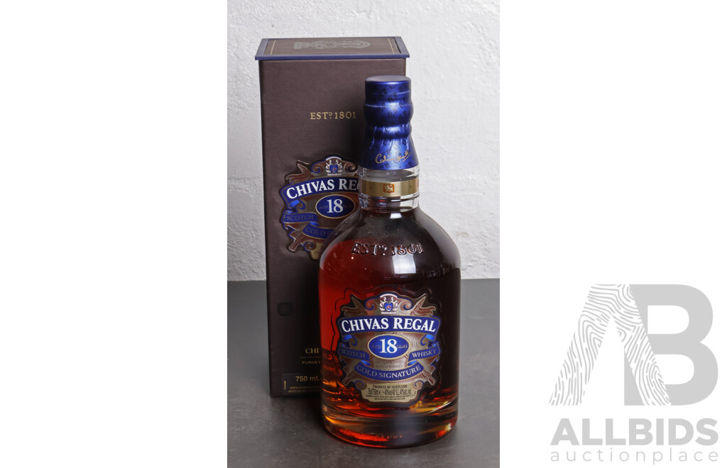 Chivas Regal 18 Year Old Blended Scotch Whisky