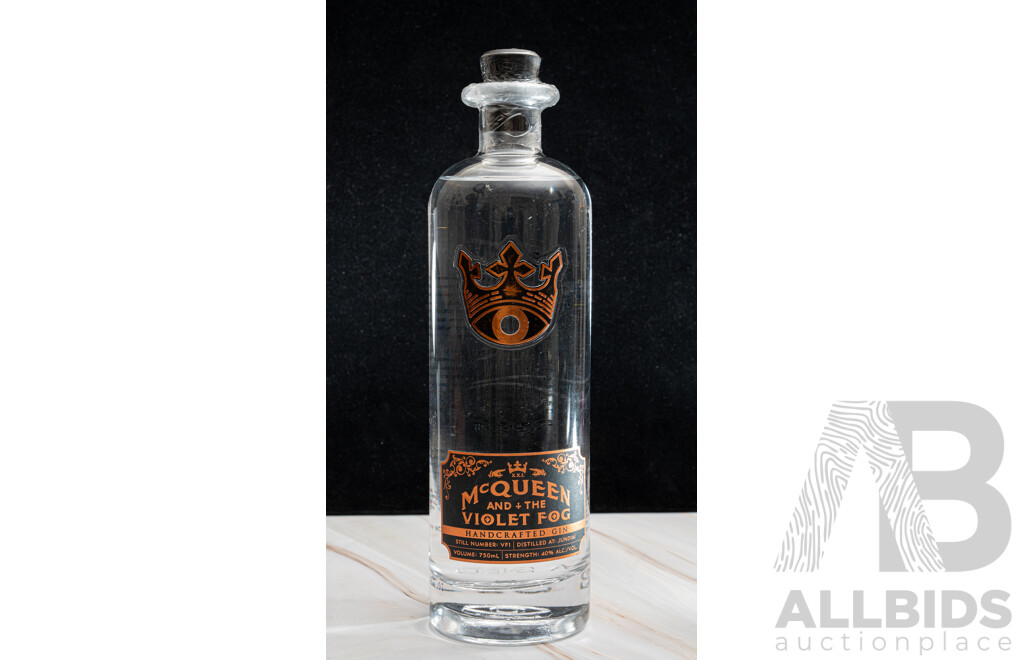 McQueen and the Violet Fog Hand Crafted Gin