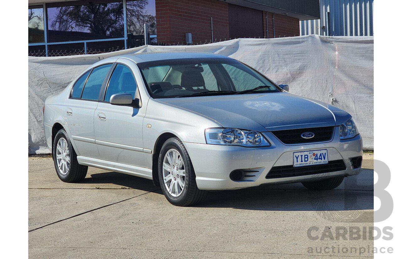 9/2007 Ford Falcon Futura (lpg) BF MKII 4d Sedan Silver Or Chrome 4.0L