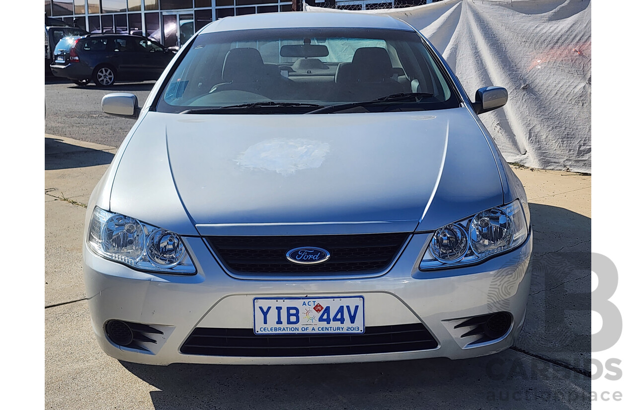 9/2007 Ford Falcon Futura (lpg) BF MKII 4d Sedan Silver Or Chrome 4.0L