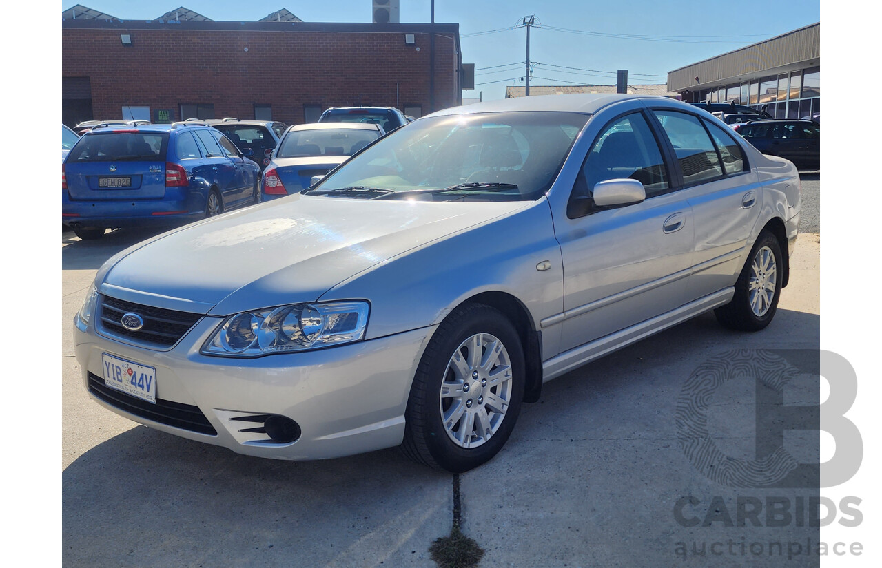 9/2007 Ford Falcon Futura (lpg) BF MKII 4d Sedan Silver Or Chrome 4.0L