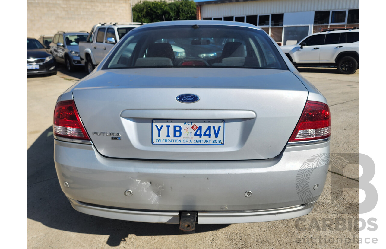 9/2007 Ford Falcon Futura (lpg) BF MKII 4d Sedan Silver Or Chrome 4.0L