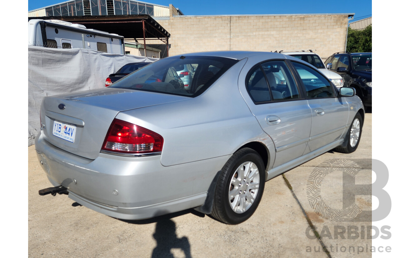 9/2007 Ford Falcon Futura (lpg) BF MKII 4d Sedan Silver Or Chrome 4.0L