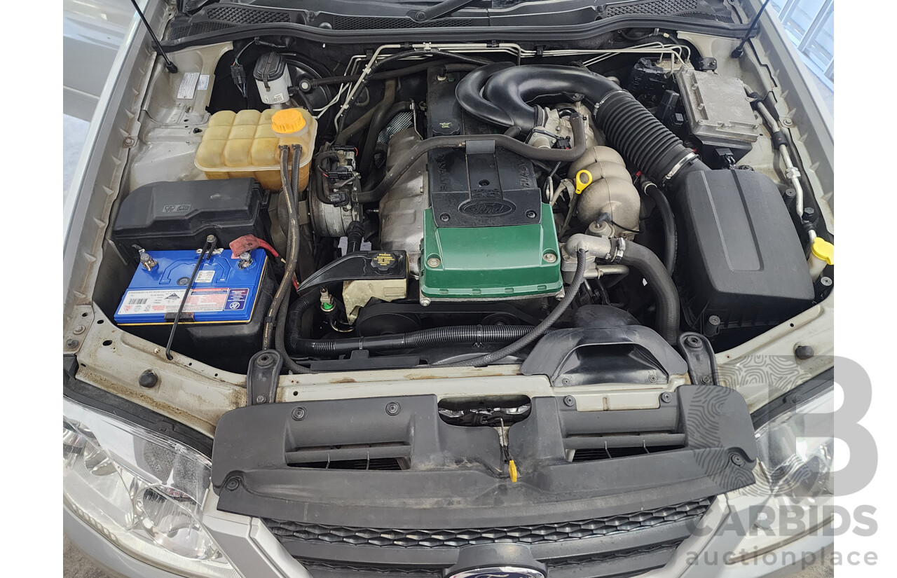 9/2007 Ford Falcon Futura (lpg) BF MKII 4d Sedan Silver Or Chrome 4.0L