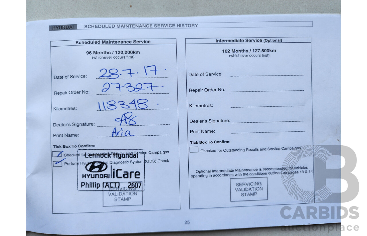 10/2011 Hyundai i20 Active PB MY11 5d Hatchback Blue 1.4L