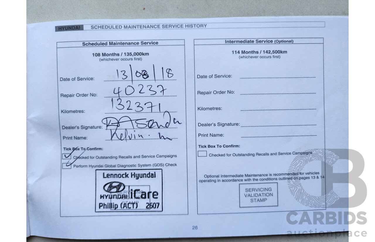 10/2011 Hyundai i20 Active PB MY11 5d Hatchback Blue 1.4L