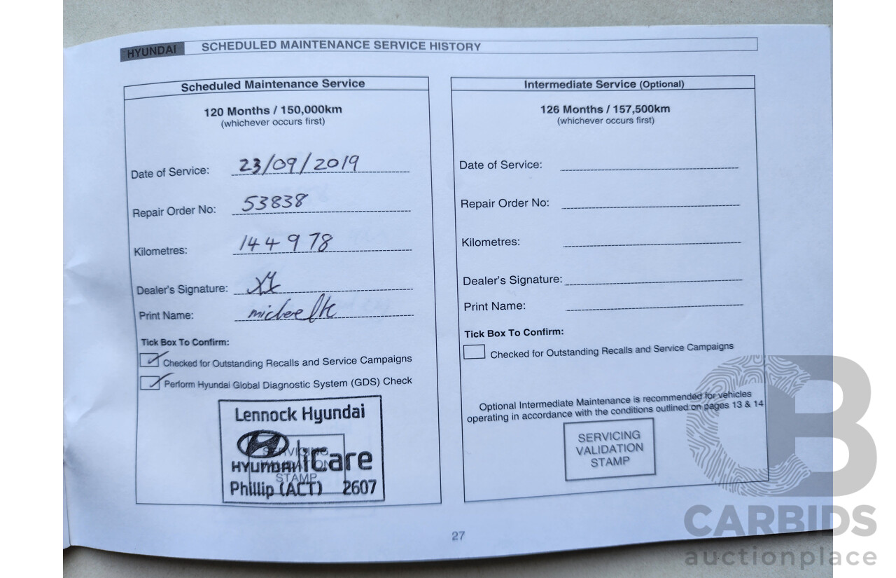 10/2011 Hyundai i20 Active PB MY11 5d Hatchback Blue 1.4L