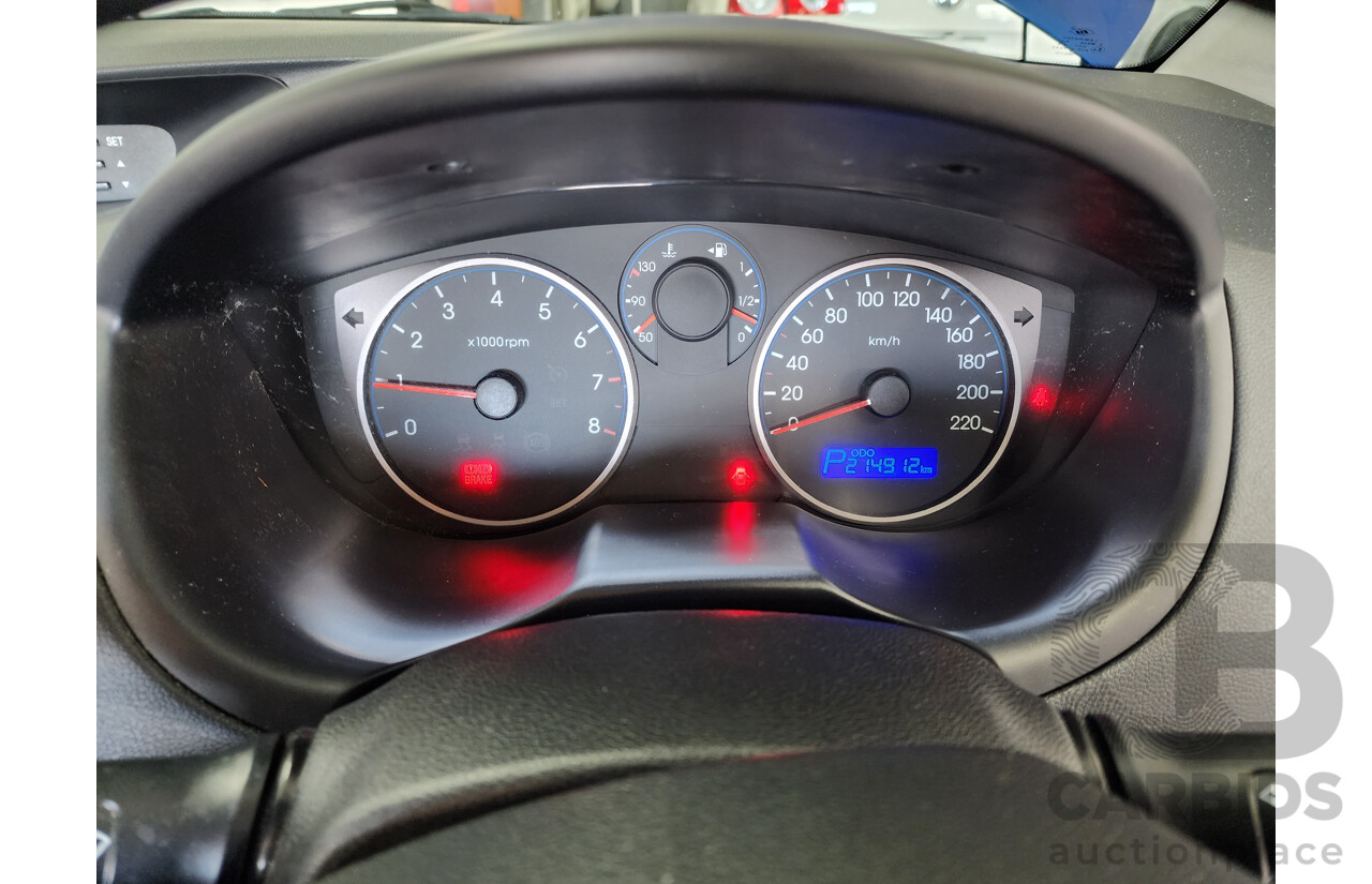 10/2011 Hyundai i20 Active PB MY11 5d Hatchback Blue 1.4L