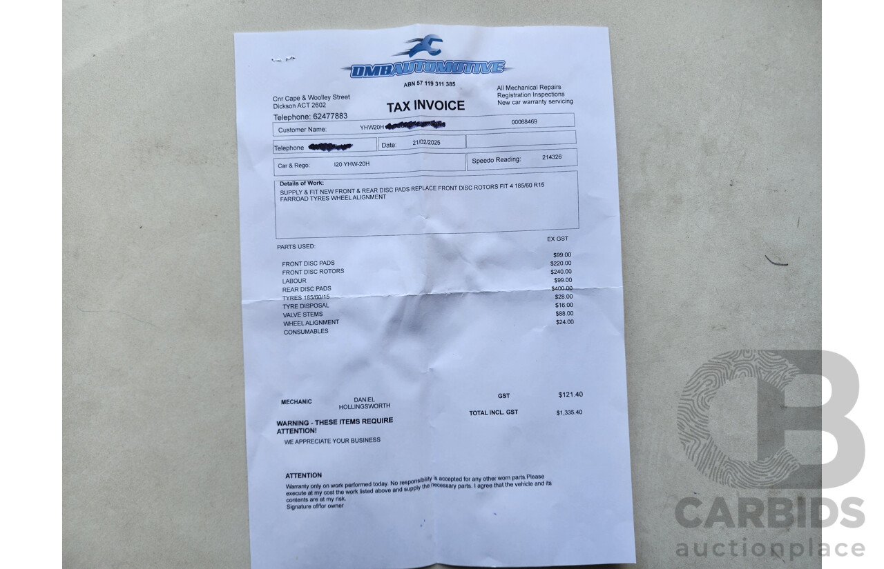 10/2011 Hyundai i20 Active PB MY11 5d Hatchback Blue 1.4L