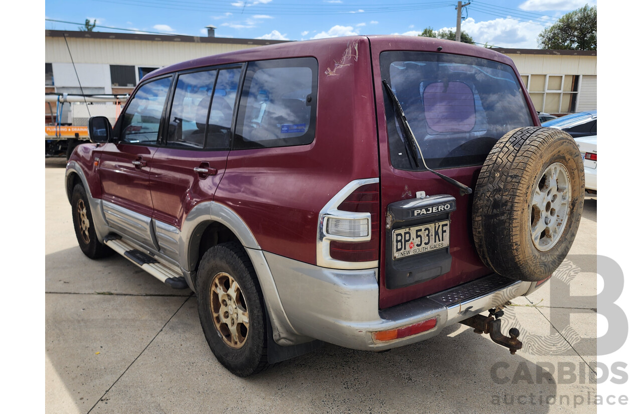 11/2001 Mitsubishi Pajero Exceed LWB (4x4) NM 4d Wagon Red 3.5L