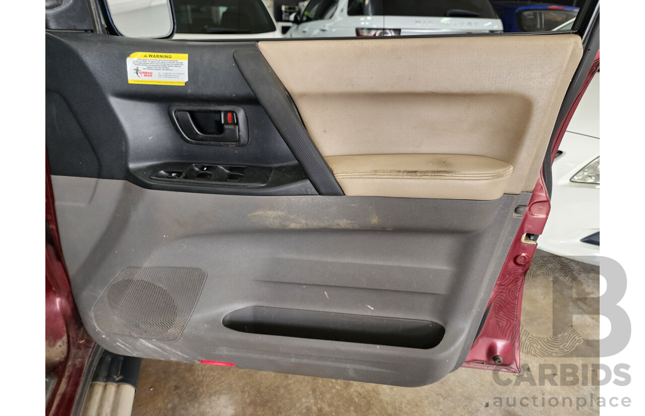 11/2001 Mitsubishi Pajero Exceed LWB (4x4) NM 4d Wagon Red 3.5L