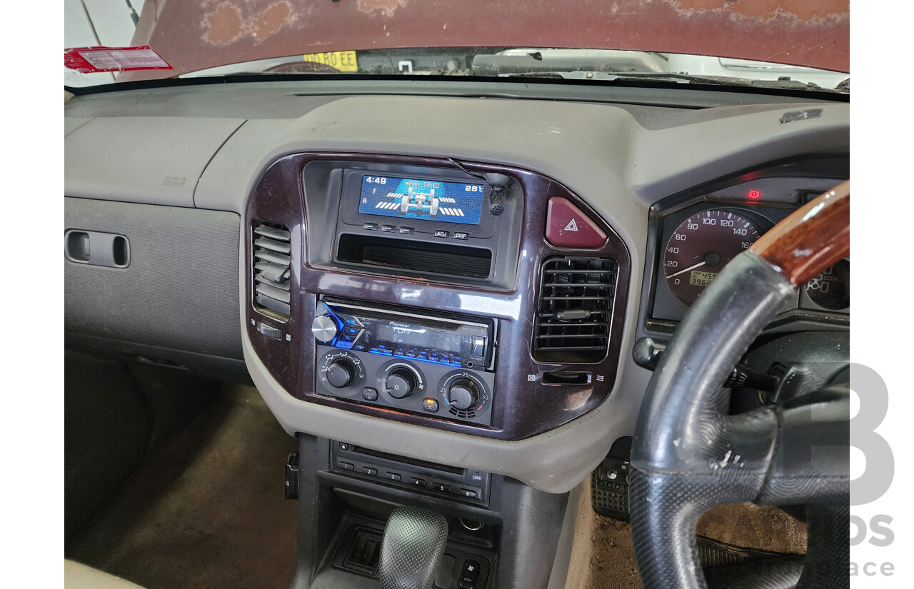 11/2001 Mitsubishi Pajero Exceed LWB (4x4) NM 4d Wagon Red 3.5L