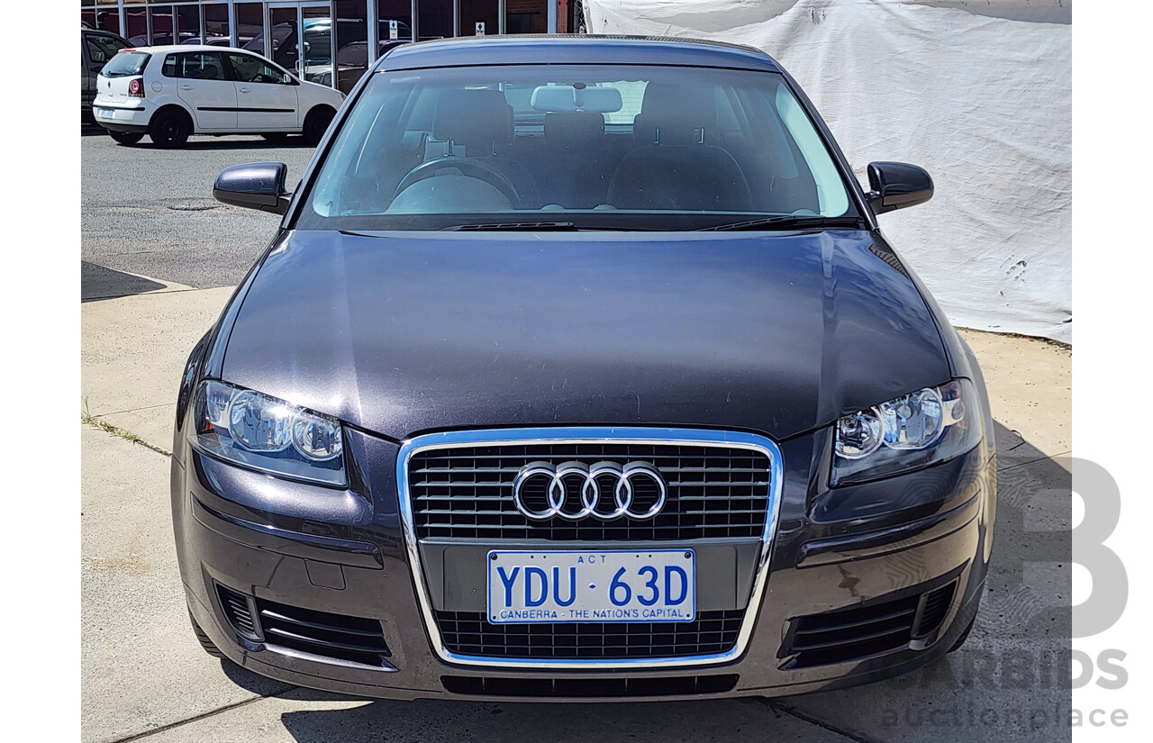 4/2005 Audi A3 Sportback 1.6 Attraction 8P 5d Hatchback Grey 1.6L